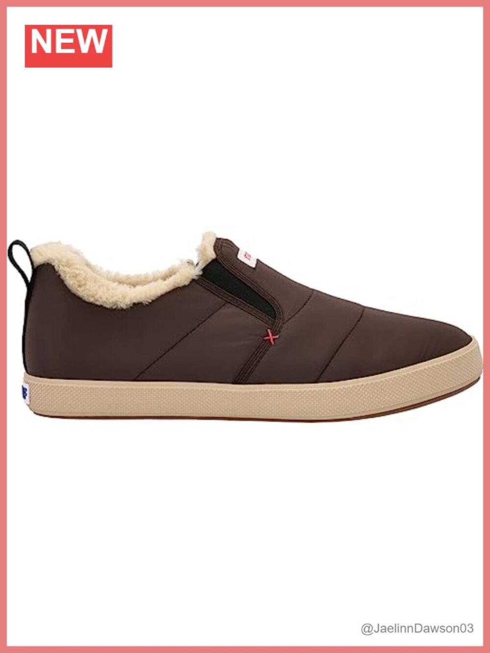 XTRATUF Nylon Homer II Slip On Faux Shearling Lined Water Repellent Slip
